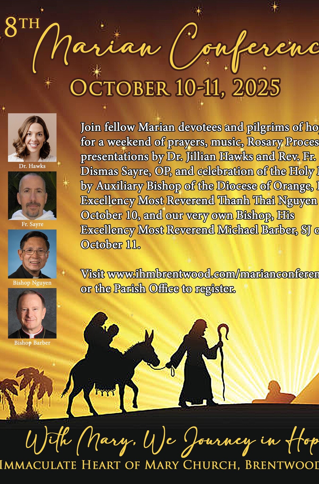 Fr. Dismas at the Marian Conference in the Bay Area