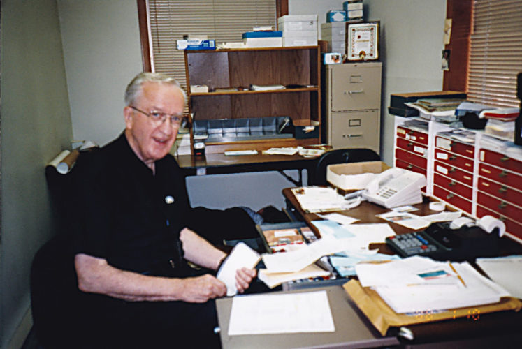 Fr.Duffner At Work